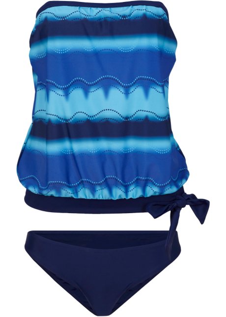 Bonprix Donna Sport & Swimwear Costumi da bagno Bikini Tankini set 2 pezzi Blu 