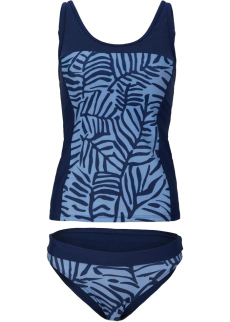 Blu set 2 pezzi Tankini Bonprix Donna Sport & Swimwear Costumi da bagno Tankini 