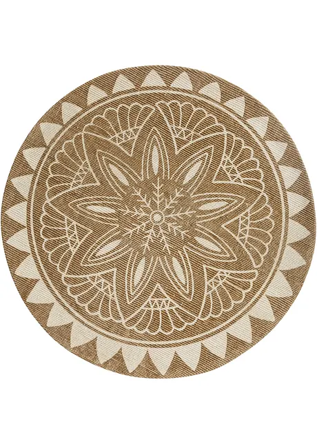 Tappeto kilim tondo con arabesco, bpc living bonprix collection