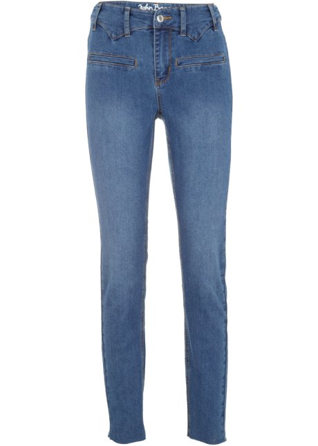 Bonprix Bambina Abbigliamento Pantaloni e jeans Jeans Jeans skinny Blu Jeans skinny elasticizzati 