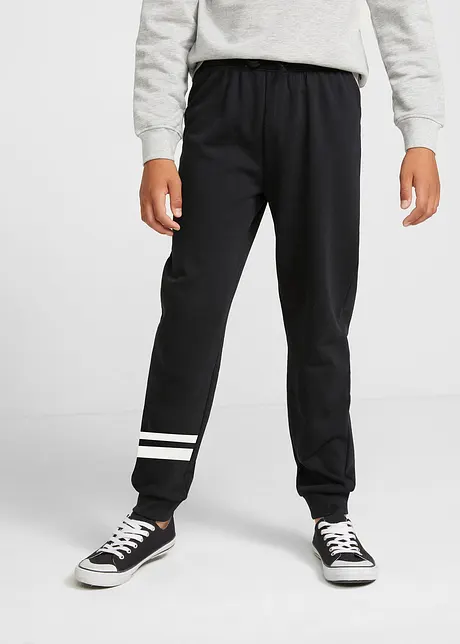 Pantaloni tuta in misto cotone morbido (pacco da 2), bonprix