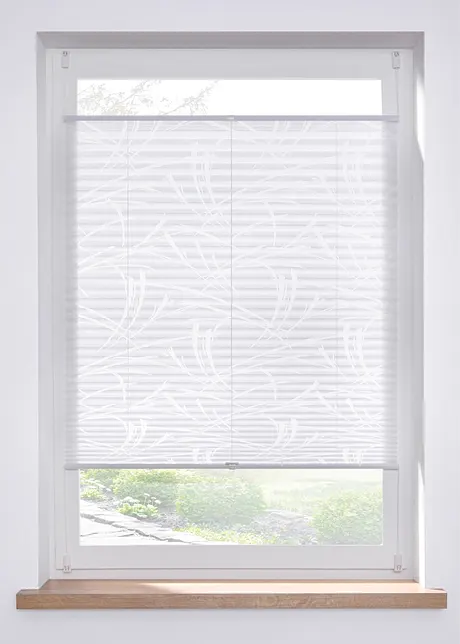 Tenda plissettata in tessuto devoré, bpc living bonprix collection