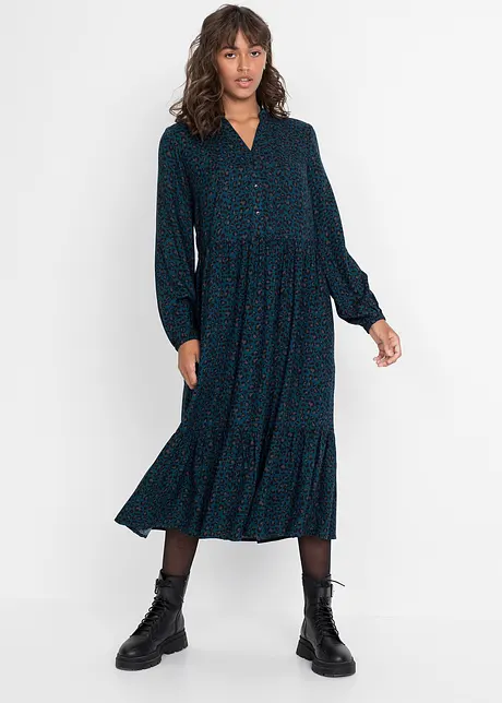 Abito midi in viscosa, bonprix