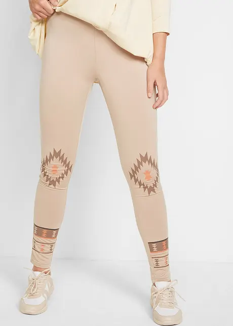 Leggings termici con motivi norvegesi, bpc bonprix collection