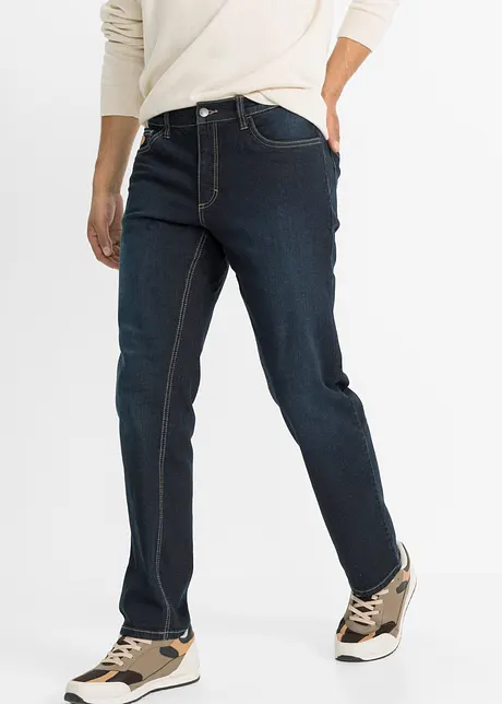 Jeans elasticizzati loose fit, straight, bonprix