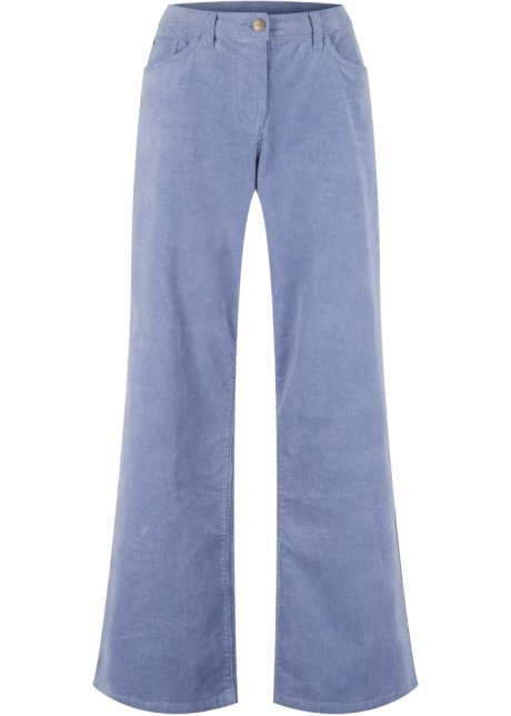 Pantaloni a gamba ampia Farfetch Donna Abbigliamento Pantaloni e jeans Pantaloni Pantaloni a zampa Blu 