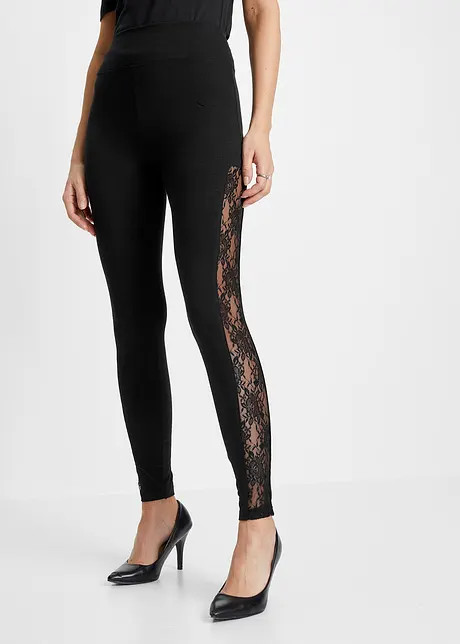 Leggings con pizzo, BODYFLIRT boutique