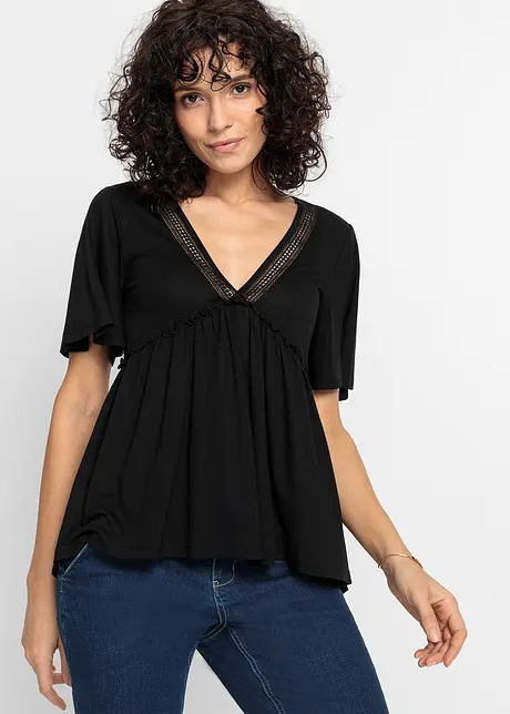 Maglia con pizzo, BODYFLIRT