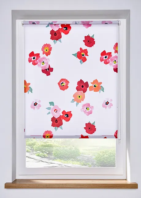 Tenda a rullo filtrante in fantasia floreale, bpc living bonprix collection