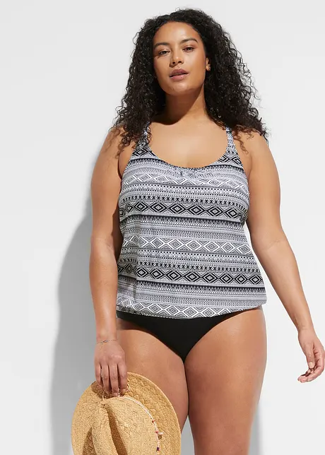 Tankini oversize (set 2 pezzi), bonprix