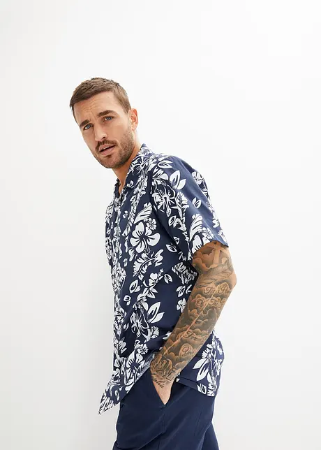 Camicia hawaiana a maniche corte, bonprix