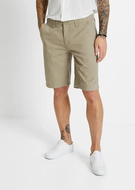 Bermuda chino in puro cotone, regular fit, bonprix