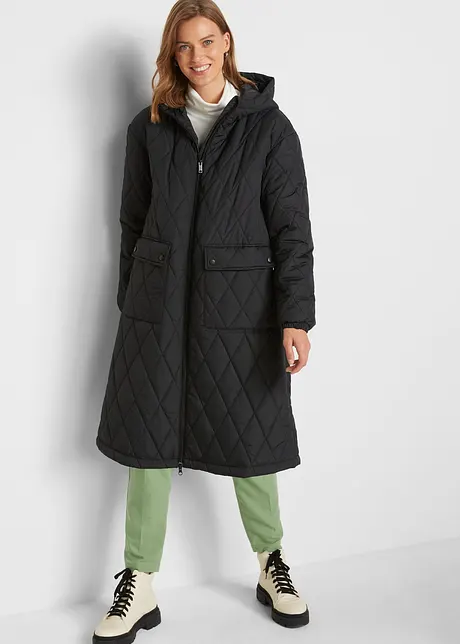 Giubbotto trapuntato con cappuccio, bpc bonprix collection