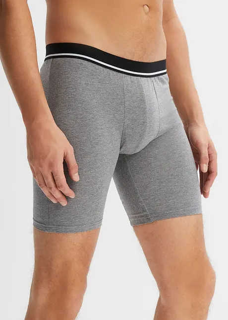 Boxer aderenti lunghi (pacco da 3), bonprix