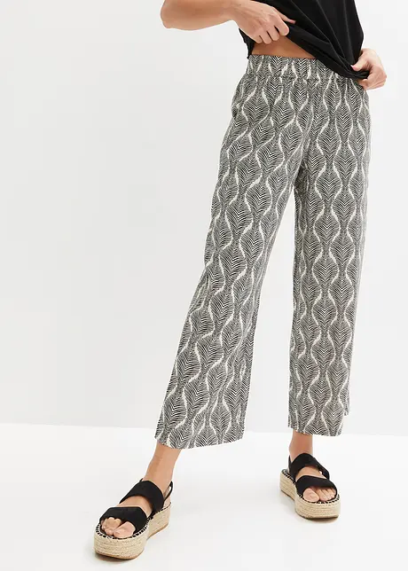 Pantaloni con elastico in vita, bonprix