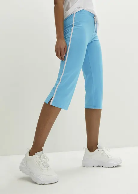 Pantaloni capri sportivi, skinny (pacco da 2), bonprix