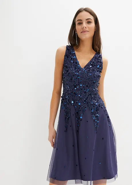 Miniabito con paillettes, bonprix