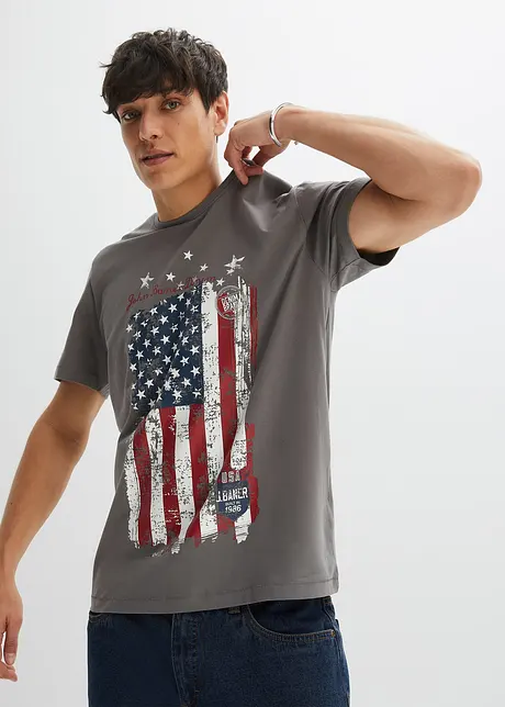 T-shirt in puro cotone, bonprix