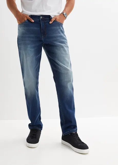 Jeans elasticizzati regular fit, straight, bonprix