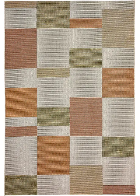 Tappeto da interno ed esterno con rettangoli, bpc living bonprix collection