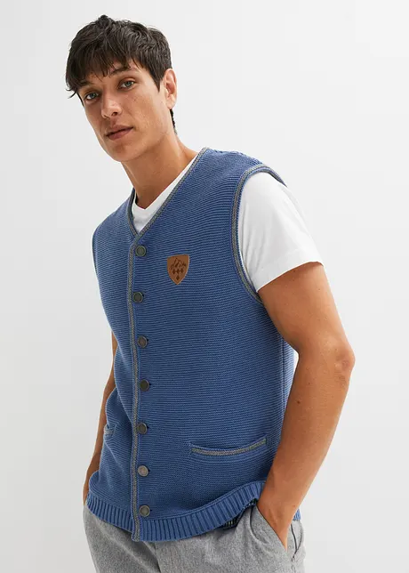 Gilet in maglia stile bavarese, bonprix