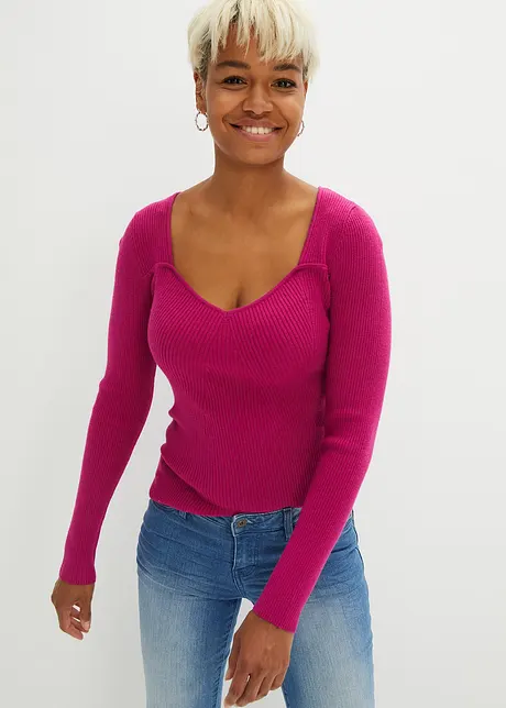 Maglia effetto corsetto, bonprix