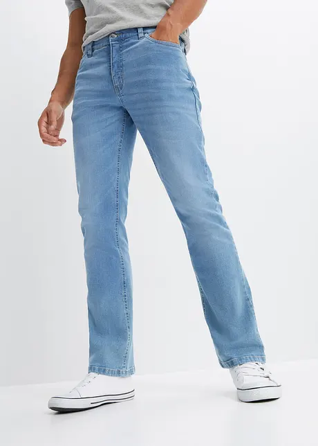 Jeans elasticizzati regular fit, bootcut, bonprix