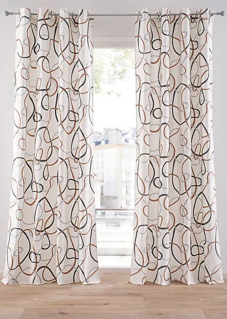 Tenda in fantasia grafica (pacco da 1), bpc living bonprix collection