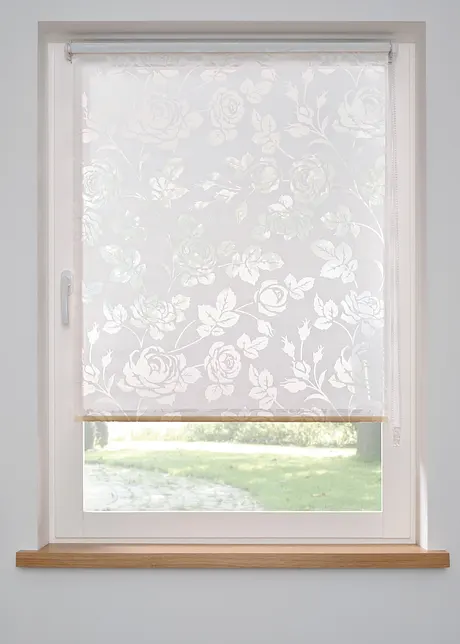 Tenda a rullo devoré in fantasia floreale, bpc living bonprix collection