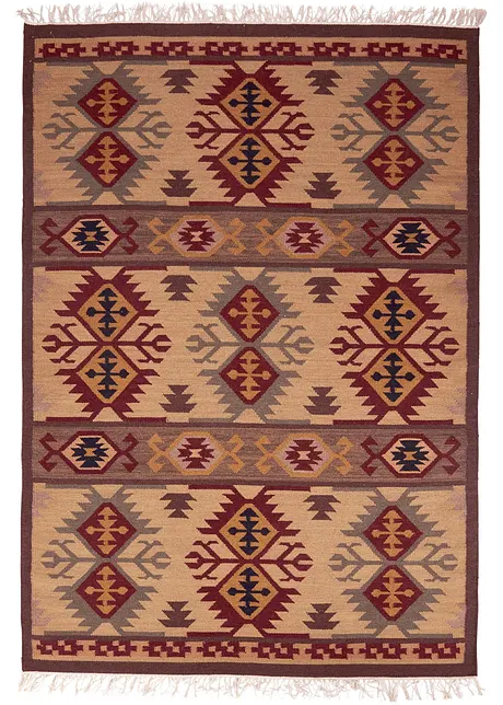 Tappeto kilim in colori caldi, bpc living bonprix collection