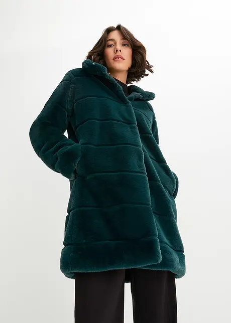 Cappotto in pelliccia ecologica, bonprix