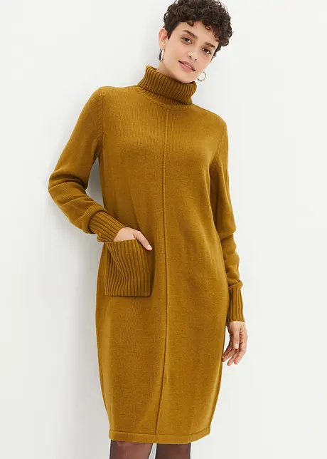Abito in maglia a collo alto, bpc selection