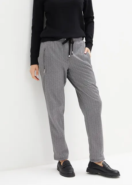 Pantaloni termici con elastico in vita, bonprix