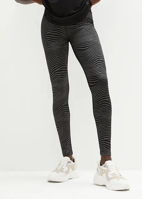 Leggings termici con tasca zippata, alla caviglia, bpc bonprix collection