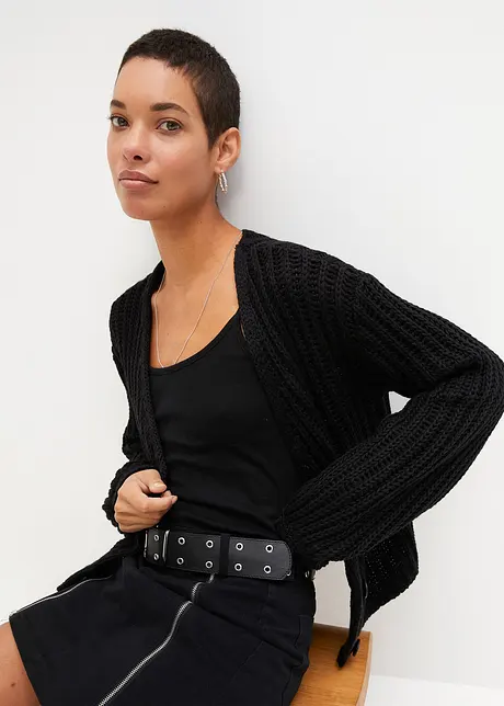 Cardigan in filato grosso, bonprix