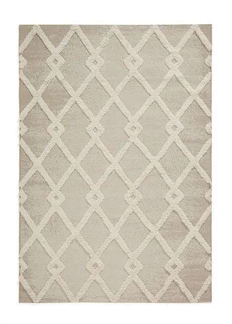 Tappeto a pelo alto con motivi a rilievo, bpc living bonprix collection