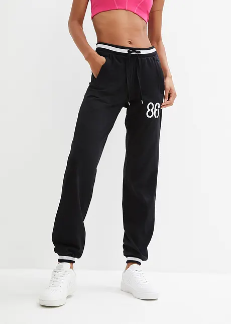 Pantaloni sportivi con tasche richiudibili, bonprix