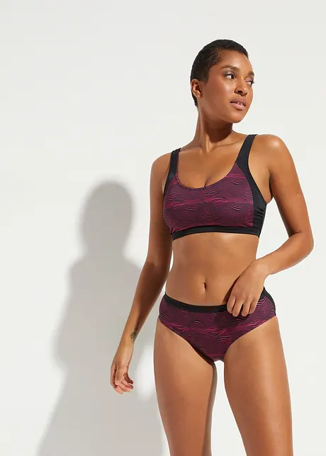 Bikini a bustier (set 2 pezzi) ad asciugatura rapida, bpc bonprix collection