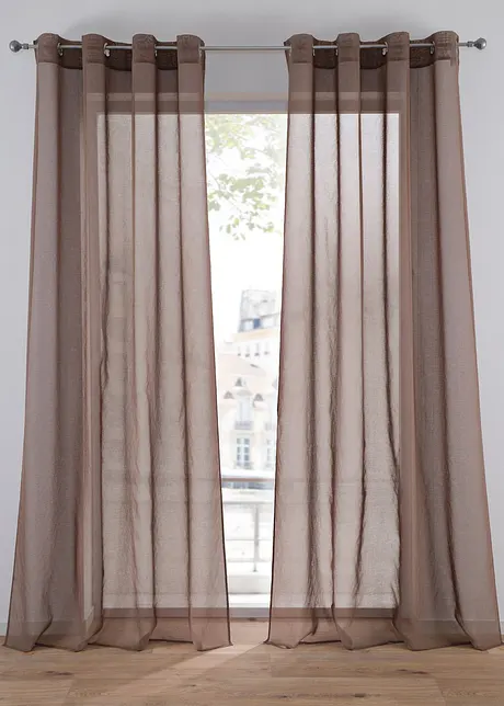 Tenda con poliestere riciclato e struttura fine (pacco da 1), bonprix
