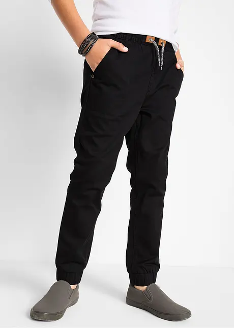 Pantaloni termici foderati in cotone, regular fit, bonprix