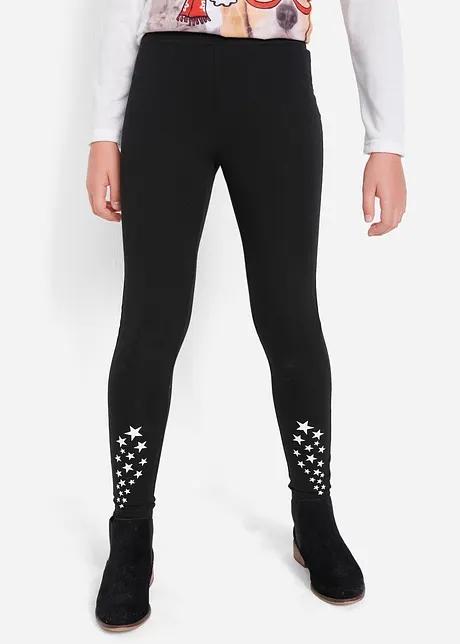Leggings in misto cotone biologico elasticizzato, bonprix