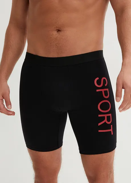 Boxer aderenti lunghi (pacco da 2), bonprix