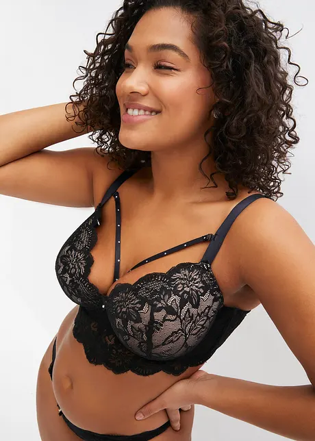 Reggiseno con coppe preformate e accessori staccabili, bonprix