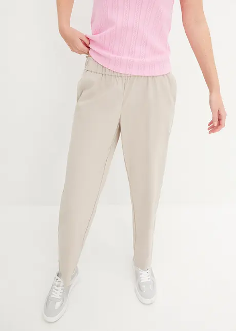 Pantaloni chino cropped, bpc bonprix collection