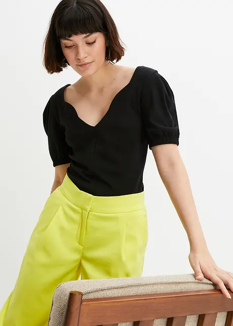 Maglia con maniche a sbuffo, BODYFLIRT