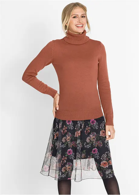 Maglione a collo alto, bonprix