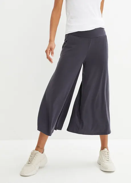 Pantaloni culotte loungewear con gambe larghe, bonprix