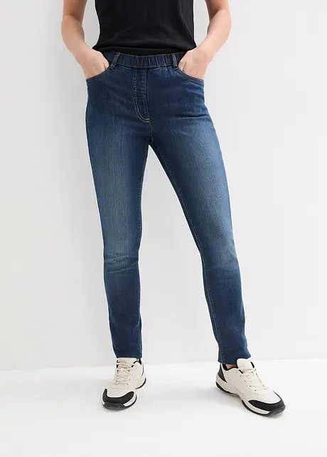 Jeggings con cinta comoda, vita media, bonprix