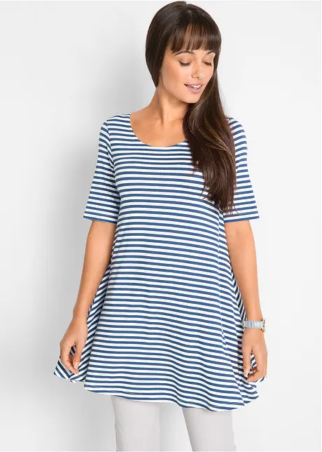 Maglia lunga in misto viscosa, bonprix