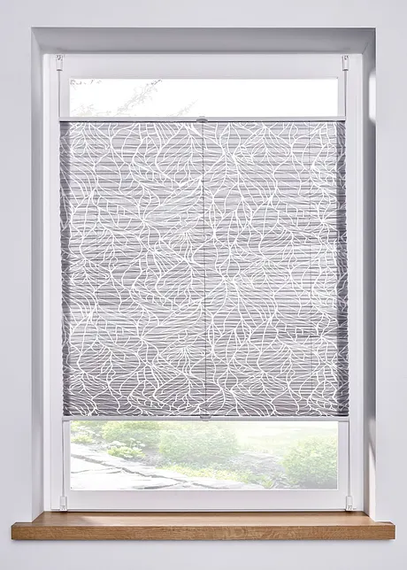 Tenda plissettata devoré con foglie, bpc living bonprix collection